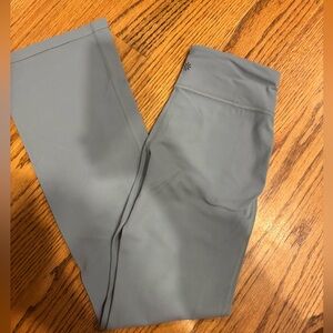 Athleta girl, sage green ish flare leggings size M 8/10